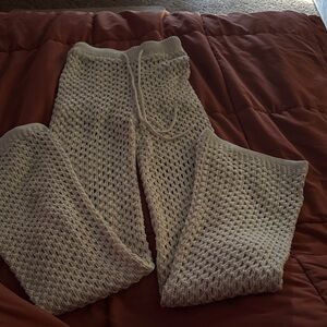 Arizona Jean Company Cream Knit Pants